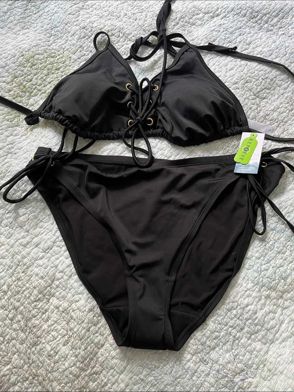 Cacique Black Swim 2piece